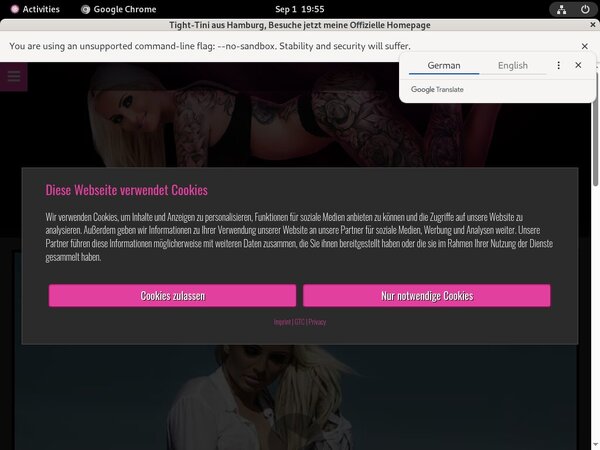 TightTini.com Paypal Register