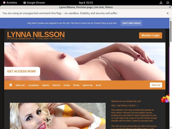 Trial Lynna Nilsson Membership