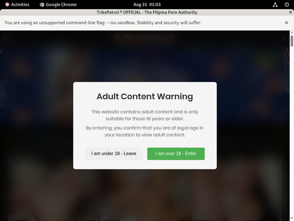 Trikepatrol Password Login
