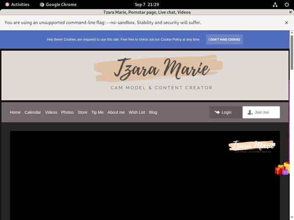 Tzaramarie.com Pornstars