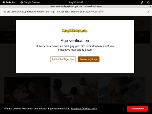 Universblack.com Free Account And Password
