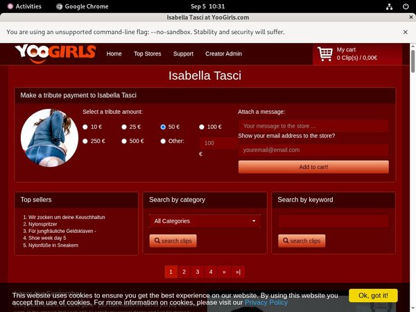 Yoogirls.com Web
