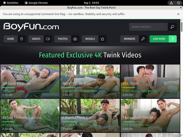 Boyfun Pass Free