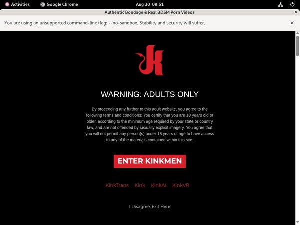 Kink Men Account Logins Kink Men Account Logins