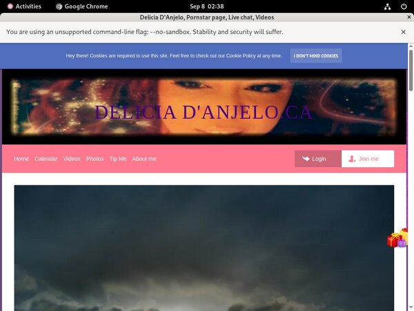 Get Deliciadanjelo.modelcentro.com Account