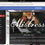 MistressOnline Premium Account